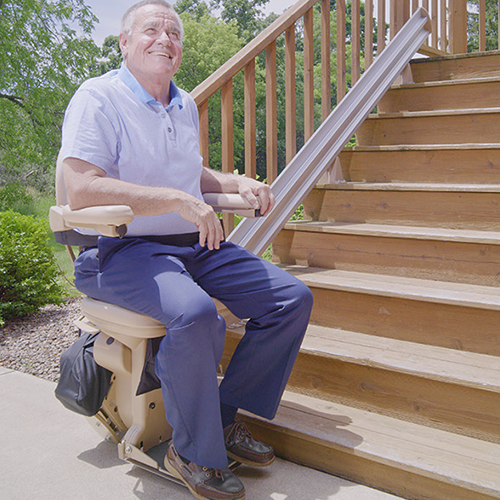 Outdoor Stair Lifts in Roselle