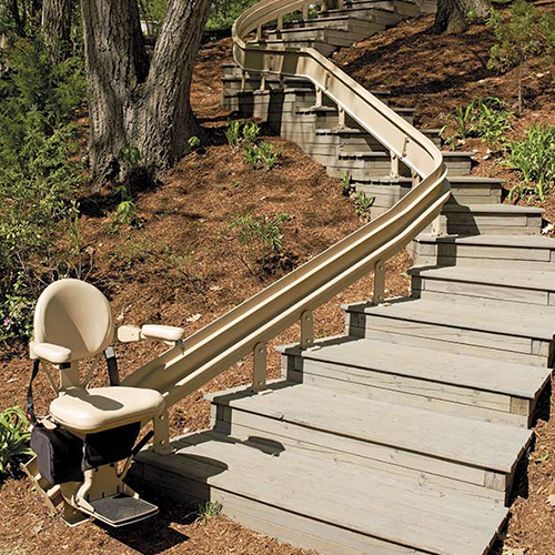 Outdoor Stair Lifts in Waukesha