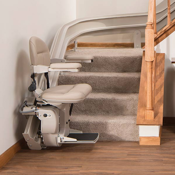 Curved Stairlift in Chicagoland, Appleton, Oshkosh, and Sheboygan