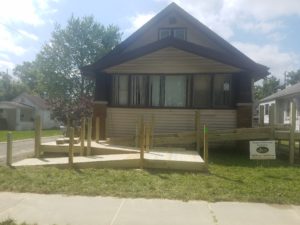 Wheelchair ramp installed in Sheboygan, WI