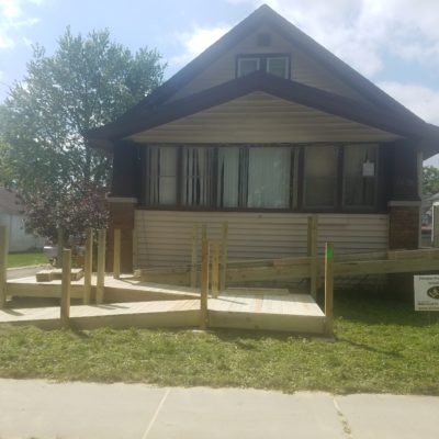 Wheelchair ramp installed in Sheboygan, WI