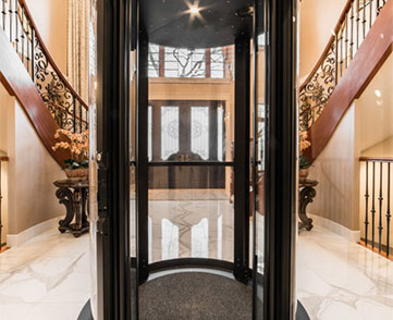 lavish home with Home Elevator and Vertical Platform Lifts in Mauston

