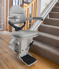 Straight stair lift in Sheboygan, WI