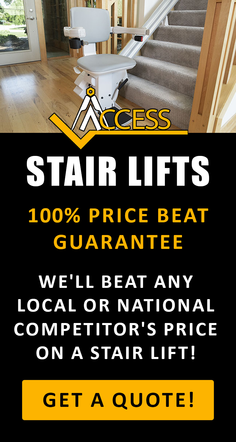 Best Price on Stairlifts Guaranteed We Will Beat and Local or Manufacturer's Price