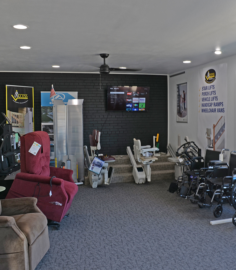 Access Elevator, Inc of Milwaukee, Wisconsin Showroom