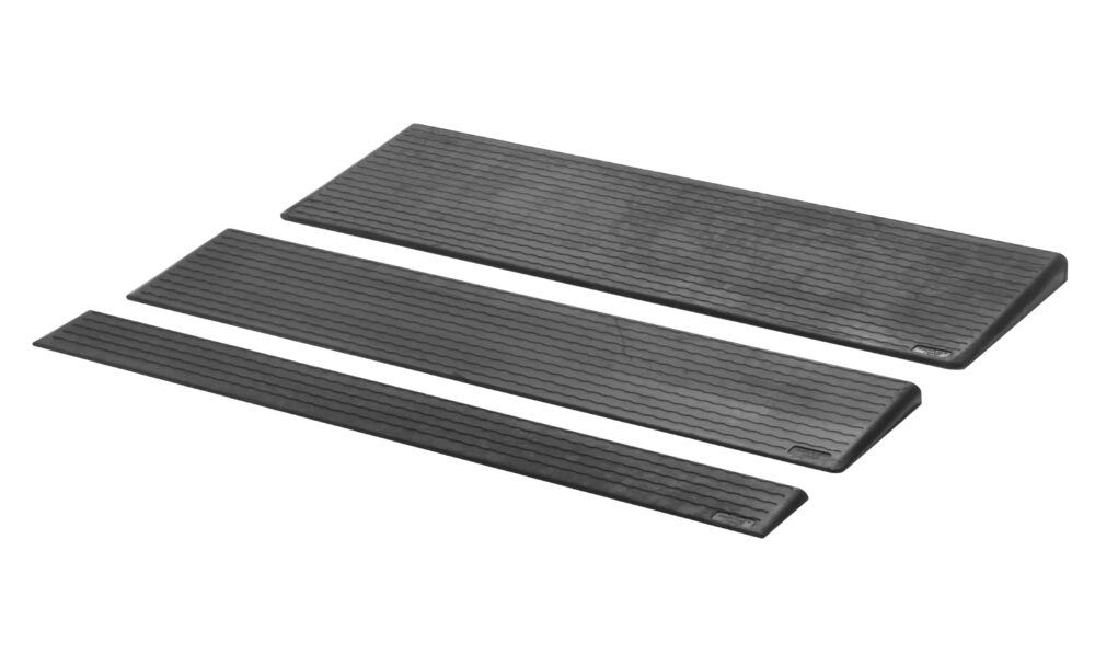 Rubber Threshold Ramps from National Ramps offer immense strength and come in a variety of sizes