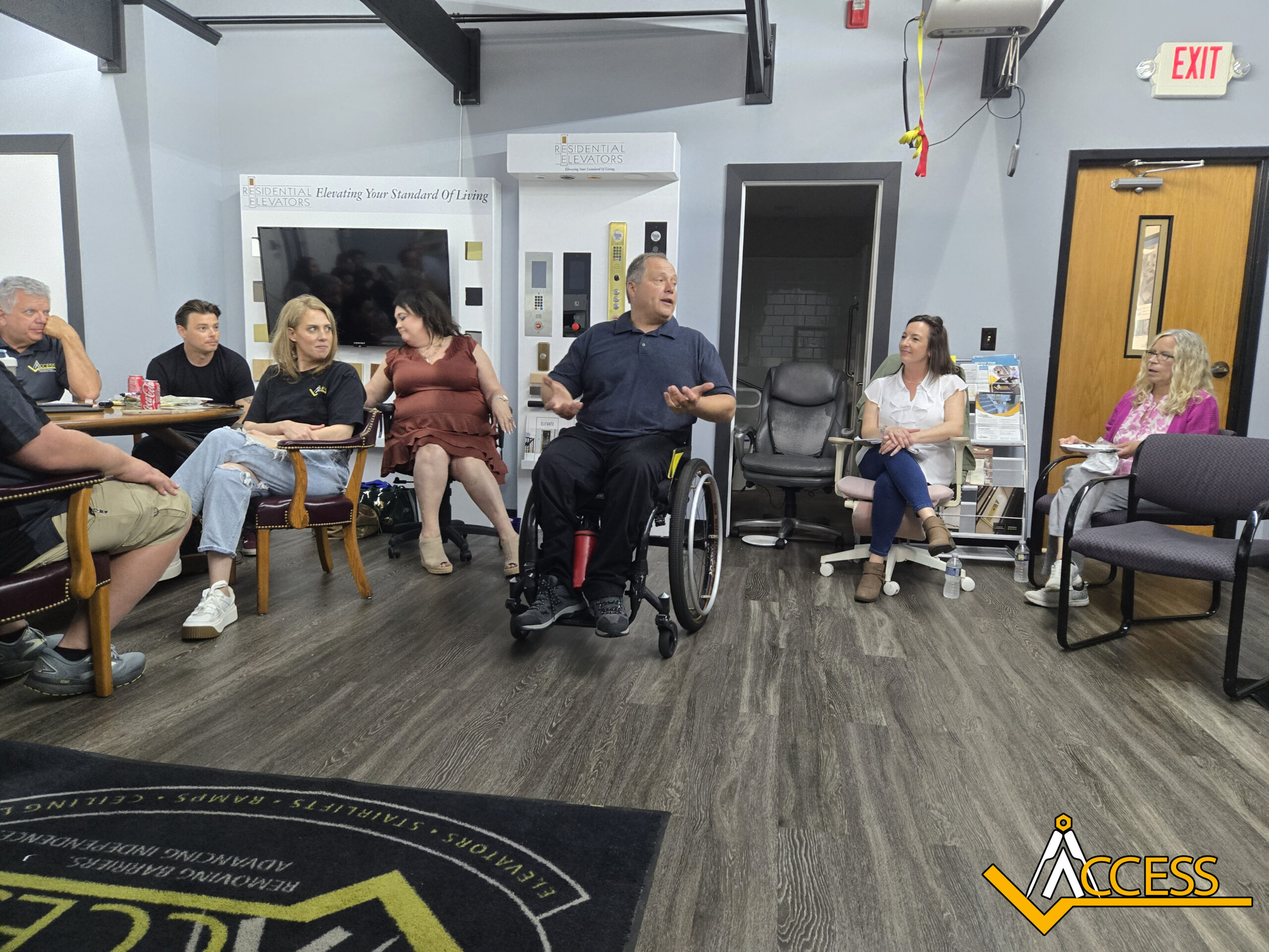 Empowering Perspectives: Bill Bogdan Visits Access Elevator, Inc.