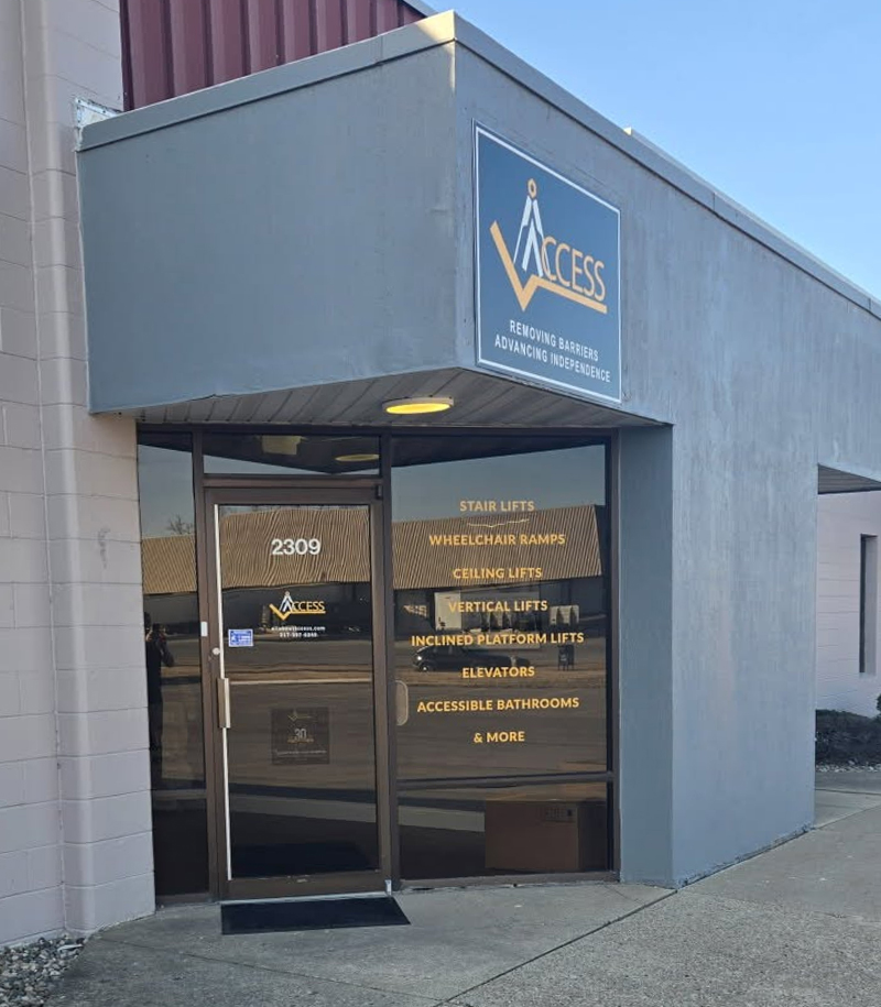 Access Elevator, Inc of Decatur, Illinois Showroom