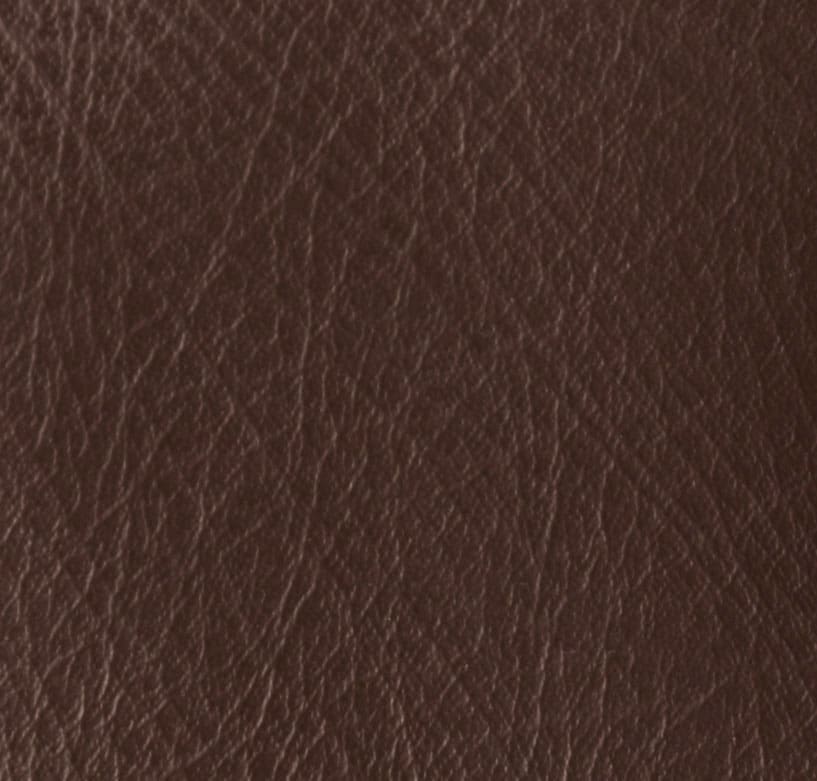 Close-up of a textured brown leather surface, showing natural creases and grain patterns.