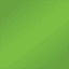 A green square with a gradient from dark green at the top left to yellow-green at the bottom right, echoing the vibrant style of the LiteRider Envy - Power Wheelchair by Golden.