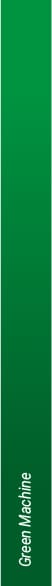 A vertical green gradient banner displays "Goal Name" in white text along the bottom edge, rotated 90 degrees counterclockwise—ideal for showcasing features of the Baja Wrangler 2 4-Wheel Mobility Scooter by Pride Mobility.