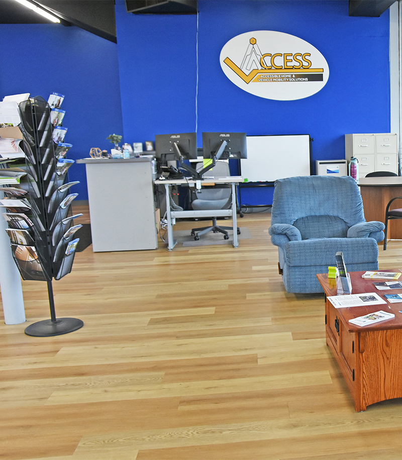 Access Elevator, Inc of La Crosse, Wisconsin Showroom