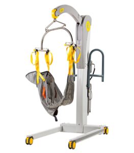 SureHands 2600 (victor) mobile patient lift with a sling.