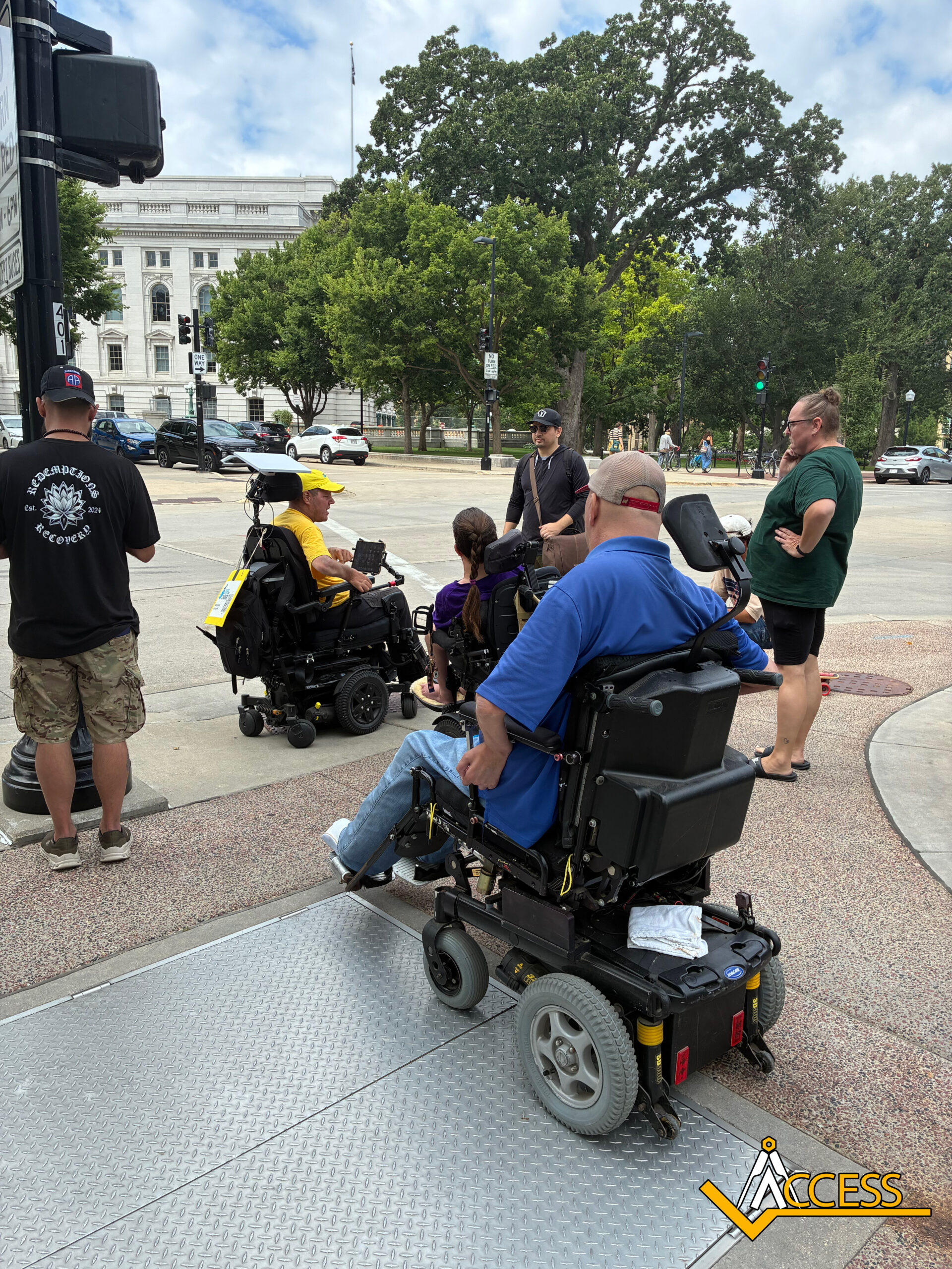 Access Joins Carl Schulze for the Final Mile of His Journey to the State Capitol