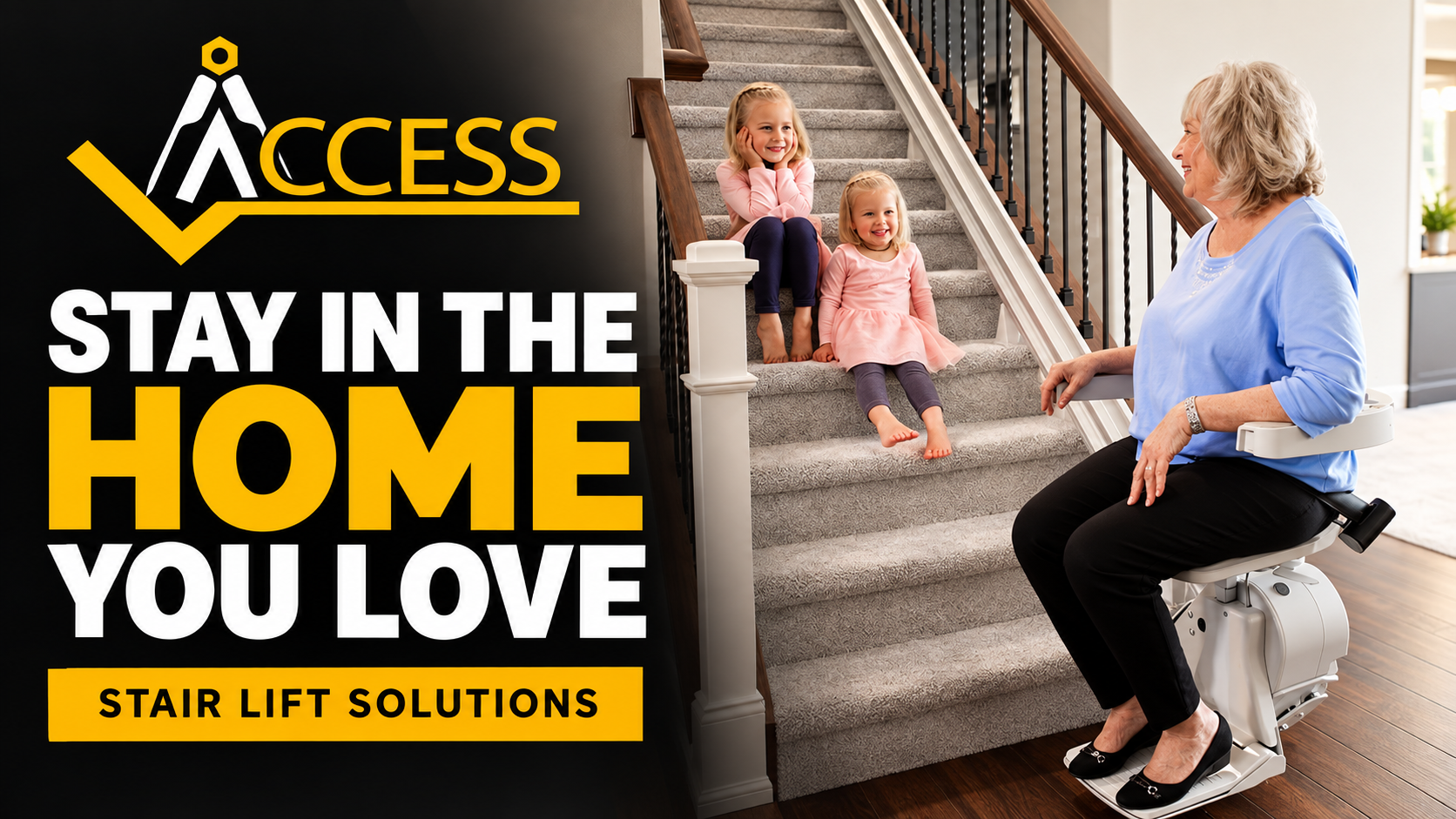Stay in the Home You Love with a Stair Lift from Access
