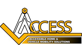 Access logo White