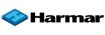 Harmar logo featuring a blue geometric symbol resembling an H to the left of the bold black text Harmar on a white background, reflecting strong Access Elevator Partners affiliations.